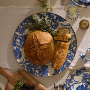 Wild Rose Brown Serving Platter – Royal English Garden