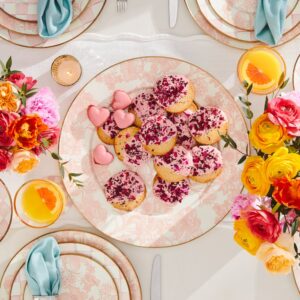 Rosy Check Serving Platter