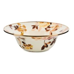 White Flower Market Serving Bowl – Wild Rose White