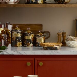 Wild Rose Brown Canisters – Wild Rose Brown, Small