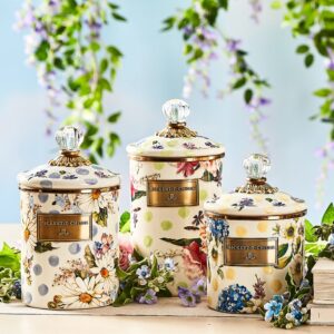 Wildflowers Enamel Canisters – Wildflowers, Small