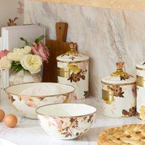 Wild Rose White Canisters – Wild Rose White, Medium