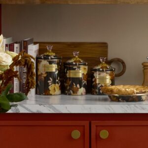 Wild Rose Brown Canisters – Wild Rose Brown, Medium