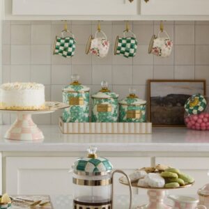 Emerald English Garden Canisters – Emerald English Garden, Large