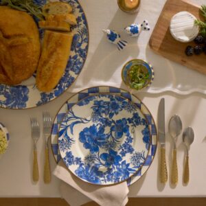 Royal English Garden Enamel Dinnerware – Royal English Garden, Dinner Plate