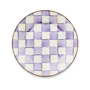 Violet Check Dinnerware