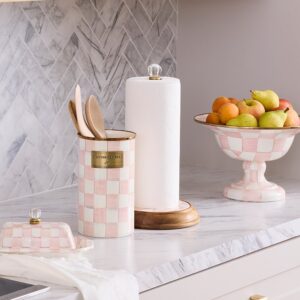 Rosy Check Wood Paper Towel Holder – Rosy Check