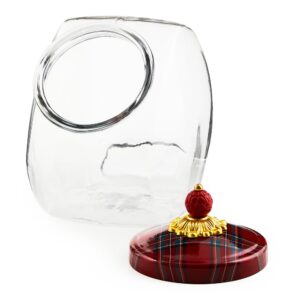 Tartan Cookie Jar – Red Tartan