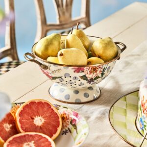 Wildflowers Blue Large Colander