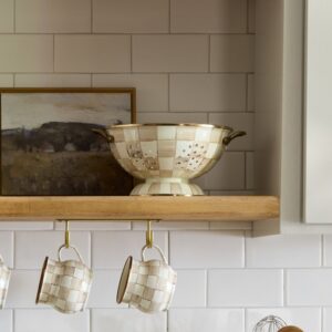 Check Colander – Mocha Check, Large