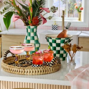 Emerald Check Wine Cooler – Emerald Check