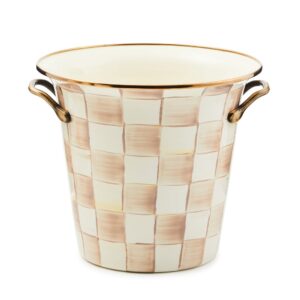 Emerald Check Wine Cooler – Mocha Check