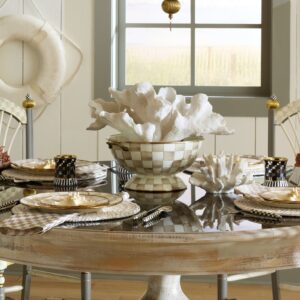 Rosy Check Everything Bowl – Mocha Check