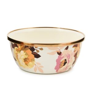 Rosy Check Pinch Bowl – Wild Rose White