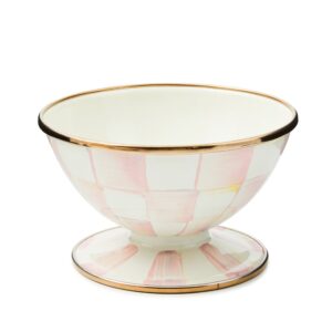 Emerald Check Ice Cream Dish – Rosy Check