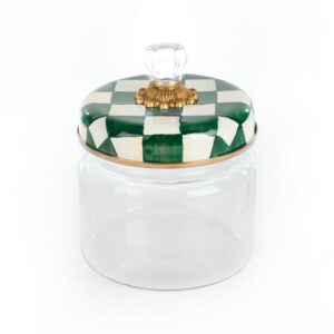 Emerald Check Kitchen Canisters – Emerald Check, Small