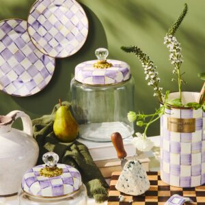 Violet Check Kitchen Canisters – Violet Check, Medium