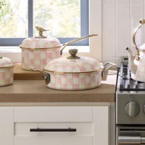 Rosy Check Cookware – Rosy Check, 3 Qt. Casserole