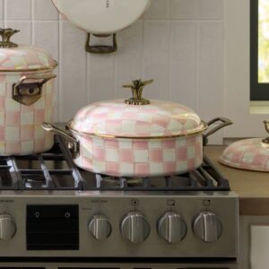 Rosy Check Cookware – Rosy Check, 5 Qt. Casserole