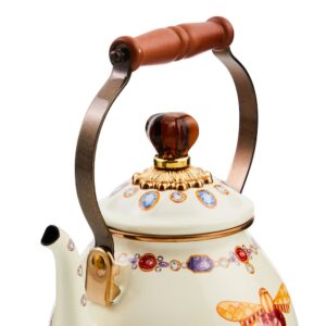 Juniper Check 2 Quart Tea Kettle – Queen Bee