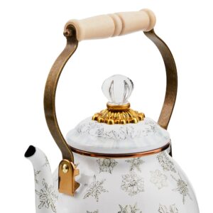Juniper Check 2 Quart Tea Kettle – Winter Palace