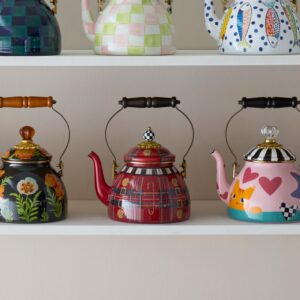 Juniper Check 2 Quart Tea Kettle – The Kilted