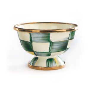 Rosy Check Little Sugar Bowl – Emerald Check