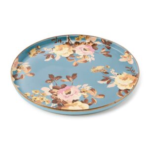 Wild Rose Brown Round Tray – Wild Rose Slate