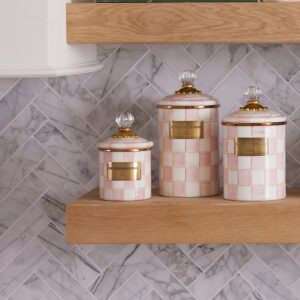 Rosy Check Enamel Canisters – Rosy Check, Demi