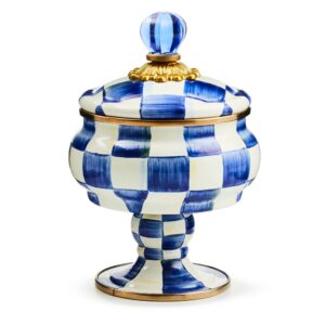 Courtly Check Curiosity Pot – Royal Check