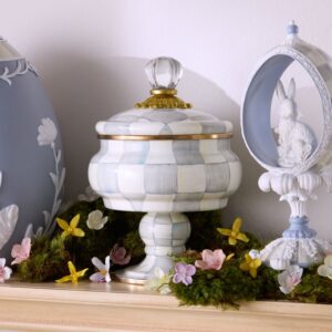 Courtly Check Curiosity Pot – Sterling Check