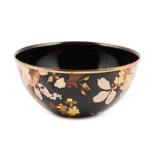 WIld Rose Brown Enamel Everyday Bowl – Wild Rose Brown, Small