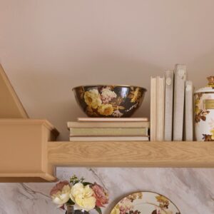 WIld Rose Brown Enamel Everyday Bowl – Wild Rose Brown, Medium