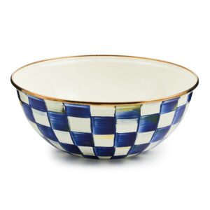 Royal Check Enamel Everyday Bowl