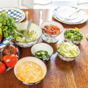 Sterling Check Enamel Everyday Bowl – Sterling Check, Medium