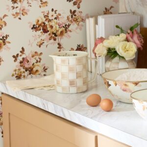 Rosy Check 7 Cup Measuring Cup – Mocha Check