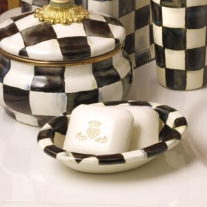 Courtly Check Enamel Bath Collection