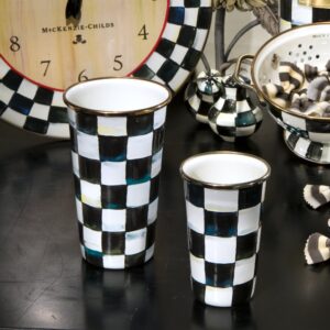 Check Enamel Tumbler – Courtly Check, 10 oz.