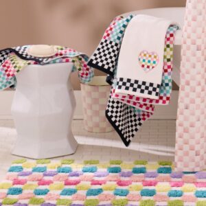 Rosy Check Enamel Bath Collection – Rosy Check, Waste Bin