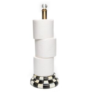 Courtly Check Enamel Bath Collection – Courtly Check, Toilet Tissue Storage