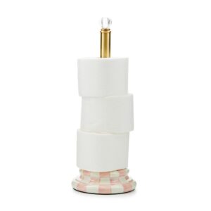 Rosy Check Enamel Bath Collection – Rosy Check, Toilet Tissue Storage