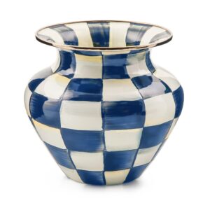 Rosy Check Large Vase – Royal Check
