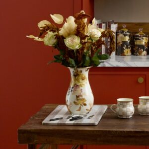 Wildflowers Pink Vase – Wild Rose White