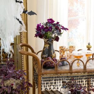 Wildflowers Pink Vase – Wild Rose Brown