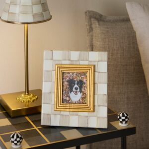 Mocha Check Frame – Mocha Check, 2.5″ x 3″