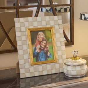 Mocha Check Frame – Mocha Check, 5″ x 7″