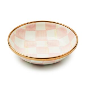 Mocha Check Dipping Bowl – Rosy Check