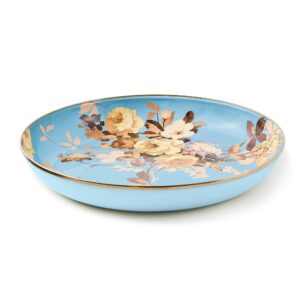 Courtly Check Abundant Bowl – Wild Rose Slate