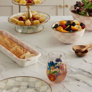 Baguette Dish – Rosy Check, One Size