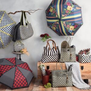 Courtly Check Travel Umbrella